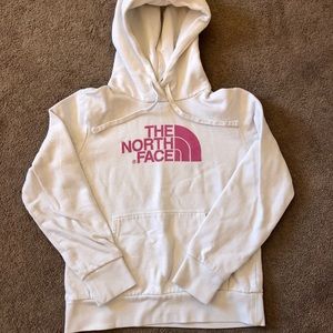 White North Face Hoodie